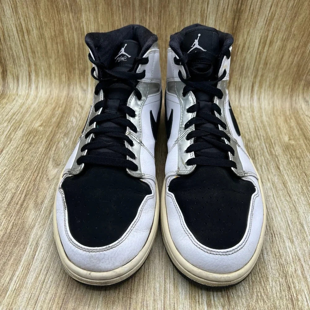 Nike Air Jordan 1 Mid Alternate Think 16 Men's Size 12 Shoes Sneakers 554724-121